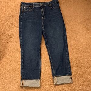 American Eagle Dark Wash Straight Leg Jeans
